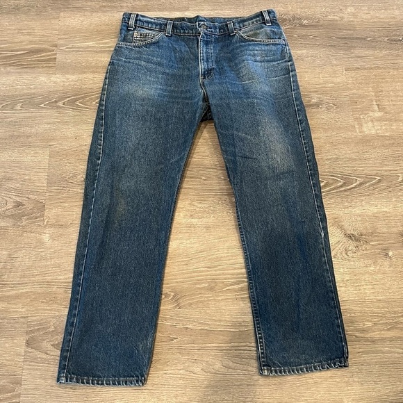 Vintage Levi’s 505 Orange Tab Blue Jeans Men’s Size 38x30
